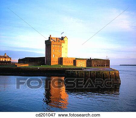 Broughty Ferry Castle, near Dundee. Angus. Scotland View Large Photo Image Stock Photo - Broughty Ferry Castle, near Dundee. Angus. Scotland. Fotosearch