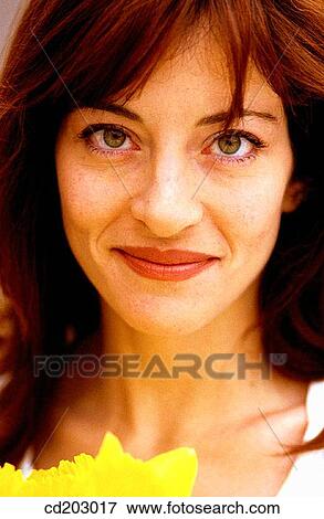 brunette, Close-up, contemporary View Large Photo Image Stock Photo - brunette, Close-up, contemporary. Fotosearch
