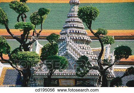 Building of the Grand Palace complex. Bangkok. Thailand View Large Photo Image Stock Photograph - Building of the Grand Palace complex. Bangkok. Thailand. Fotosearch