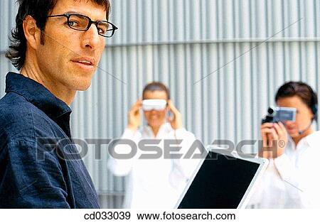 business, camcorder, computer, contemporary View Large Photo Image Stock Photo - business, camcorder, computer, contemporary. Fotosearch