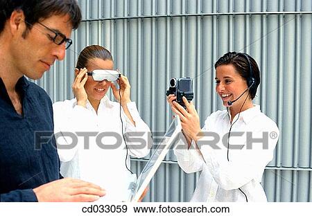 business, camcorder, computer, contemporary View Large Photo Image Stock Photo - business, camcorder, computer, contemporary. Fotosearch