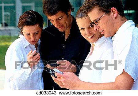 business, cell phone, collaboration View Large Photo Image Stock Image - business, cell phone, collaboration. Fotosearch