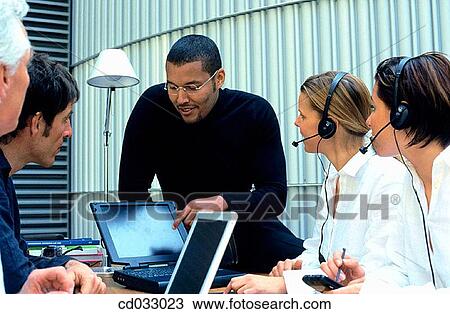 business, collaboration, computer, contemporary View Large Photo Image Stock Image - business, collaboration, computer, contemporary. Fotosearch