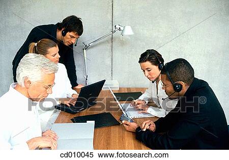business, computer, collaboration, activity View Large Photo Image Stock Photography - business, computer, collaboration, activity. Fotosearch