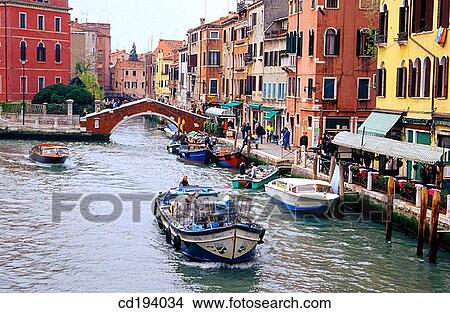 Canal view. Venice. Italy View Large Photo Image Picture - Canal view. Venice. Italy. Fotosearch