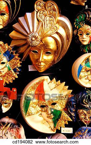Carnival masks. Venice. Italy View Large Photo Image Stock Image - Carnival masks. Venice. Italy. Fotosearch