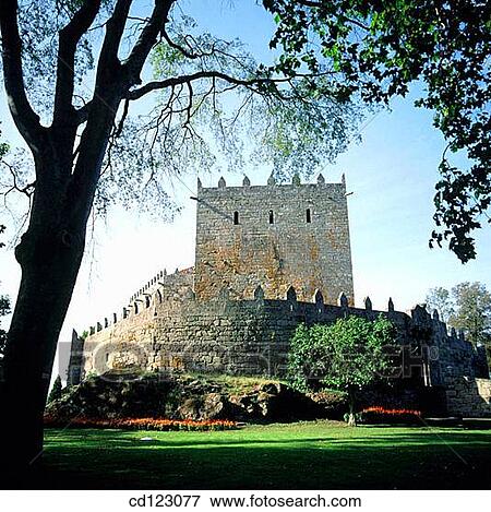 Stock Photo - Castle (11th Century). Sotomayor. Pontevedra province. Galicia. Spain. Fotosearch