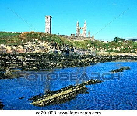Cathedral ruins. St. Andrews. Scotland View Large Photo Image Stock Photo - Cathedral ruins. St. Andrews. Scotland. Fotosearch