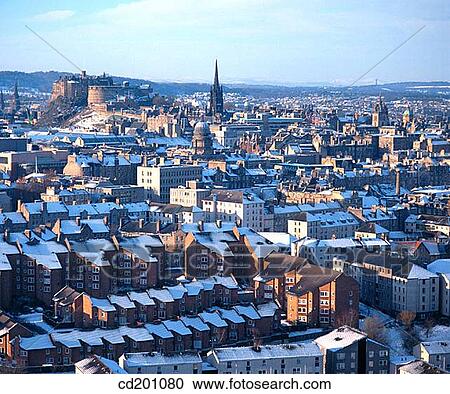 Central Edinburgh in winter, viewed from Salisbury Crags. Scotland View Large Photo Image Stock Image - Central Edinburgh in winter, viewed from Salisbury Crags. Scotland. Fotosearch
