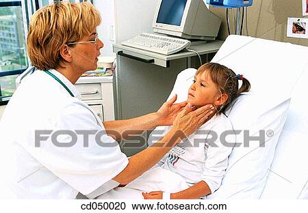 Checking lymph glands View Large Photo Image Stock Image - Checking lymph glands. Fotosearch