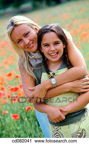 Stock Image - child, contemporary, country, daughter. Fotosearch