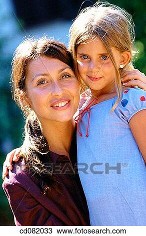 Stock Image - child, contemporary, daughter, day. Fotosearch