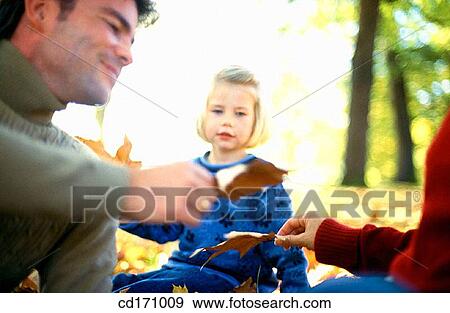 Stock Photo - child, country, contemporary, autumn. Fotosearch
