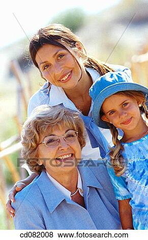 child, daughter, contemporary, 3 generations View Large Photo Image Stock Photo - child, daughter, contemporary, 3 generations. Fotosearch
