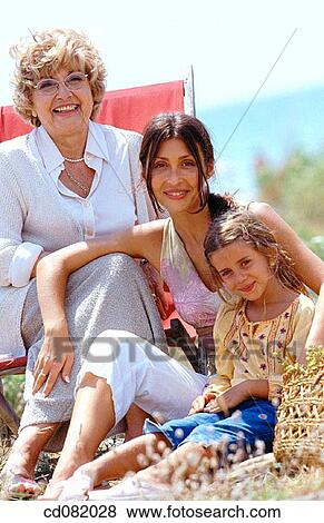 child, daughter, contemporary, 3 generations View Large Photo Image Stock Photo - child, daughter, contemporary, 3 generations. Fotosearch