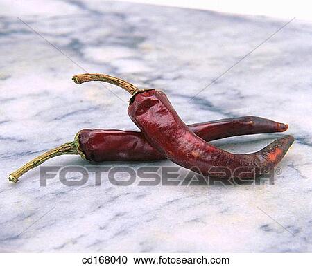 Stock Image - Chilli peppers. Fotosearch