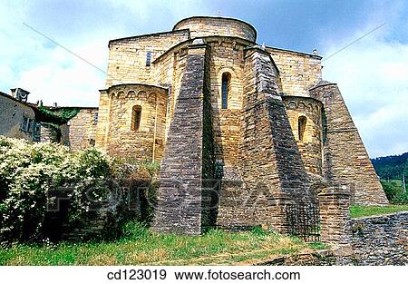 Stock Photo - Church of San Marti±o de Mondo±edo. Foz. Lugo province. Galicia. Spain. Fotosearch