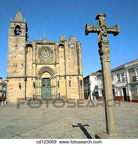 Church of San Marti±o. Noia. La Coru±a province. Galicia. Spain View Large Photo Image Stock Photo - Church of San Marti±o. Noia. La Coru±a province. Galicia. Spain. Fotosearch