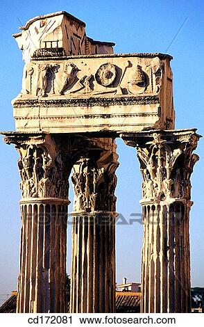 Stock Image - Close-up, architecture, classical, civilization, art, aged. Fotosearch