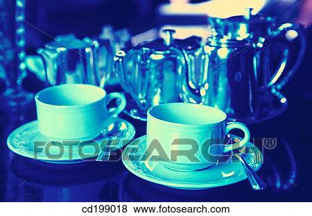Coffee cups View Large Photo Image Stock Photo - Coffee cups. Fotosearch