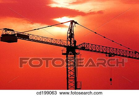 Construction crane View Large Photo Image Stock Image - Construction crane. Fotosearch