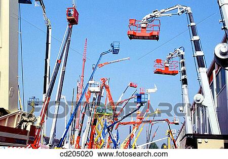 Construction cranes. Bologna. Italy View Large Photo Image Stock Image - Construction cranes. Bologna. Italy. Fotosearch