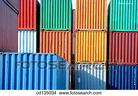 Containers at port of Bilbao. Biscay. Basque ountry. Spain View Large Photo Image Picture - Containers at port of Bilbao. Biscay. Basque ountry. Spain. Fotosearch