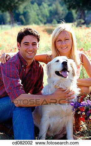 contemporary, couple, country, animal View Large Photo Image Stock Image - contemporary, couple, country, animal. Fotosearch