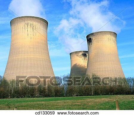 Cooling towers, coal-fired power station, near Selby. Yorkshire. England View Large Photo Image Stock Photo - Cooling towers, coal-fired power station, near Selby. Yorkshire. England. Fotosearch