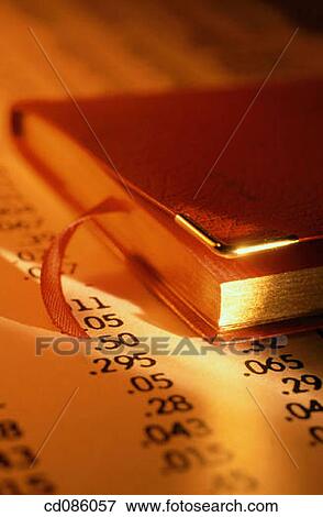 Diary and stock page View Large Photo Image Stock Photo - Diary and stock page. Fotosearch
