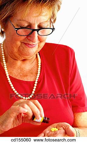 drug, Female, elderly, aged View Large Photo Image Stock Image - drug, Female, elderly, aged. Fotosearch