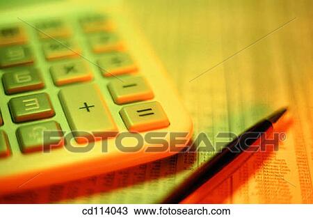 Electronic calculator and pen View Large Photo Image Stock Image - Electronic calculator and pen. Fotosearch