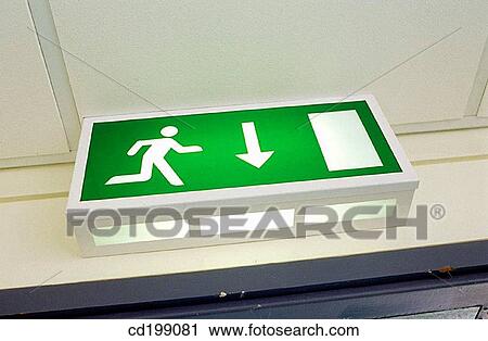 Emergency exit View Large Photo Image Stock Image - Emergency exit. Fotosearch