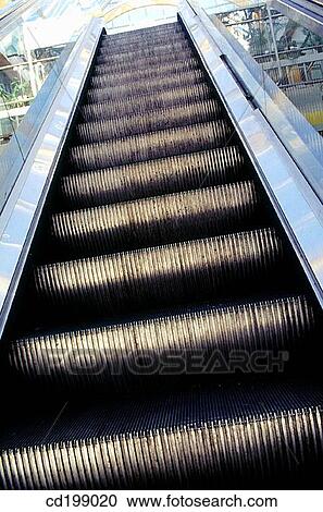 Escalator View Large Photo Image Stock Image - Escalator. Fotosearch