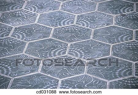 Escofet pavement with marine motifs dessigned by Gaud?, nowadays covers the sidewalks of the Passeig de Gr? cia avenue. Barcelona. Spain View Large Photo Image Stock Photo - Escofet pavement with marine motifs dessigned by Gaud?, nowadays covers the sidewalks of the Passeig de Gr? cia avenue. Barcelona. Spain. Fotosearch