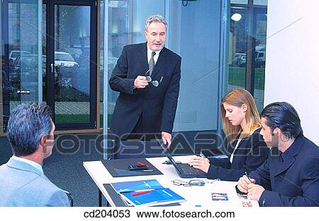 Executives in conference View Large Photo Image Stock Image - Executives in conference. Fotosearch