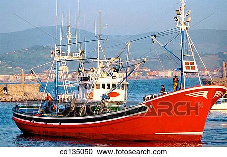 Fishing boat. Getaria. Basque Country. Spain View Large Photo Image Stock Image - Fishing boat. Getaria. Basque Country. Spain. Fotosearch