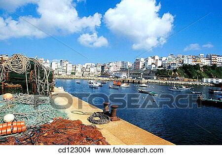 Fishing port. Malpica. Costa da Morte. La Coru±a province. Galicia. Spain View Large Photo Image Picture - Fishing port. Malpica. Costa da Morte. La Coru±a province. Galicia. Spain. Fotosearch