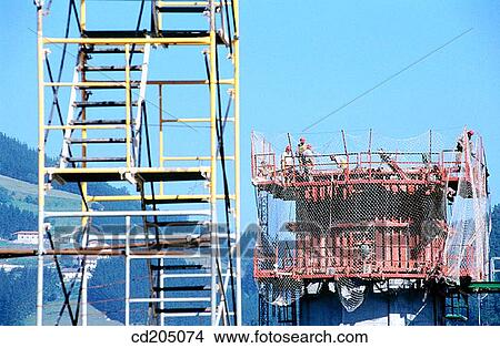Freeway bridge construction. Soraluze. Basque Country. Spain View Large Photo Image Picture - Freeway bridge construction. Soraluze. Basque Country. Spain. Fotosearch