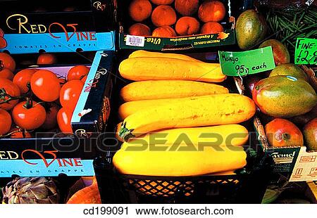 Stock Image - Fruit for sale at market. Fotosearch