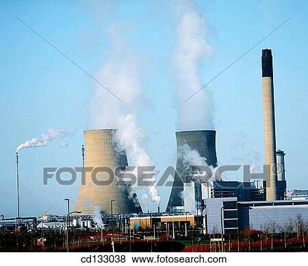 Gas turbine power station, near Swansea. Wales View Large Photo Image Stock Photo - Gas turbine power station, near Swansea. Wales. Fotosearch