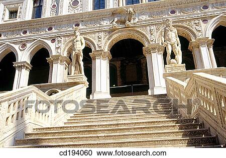 Giant's Staircase. Doge's Palace. Venice. Italy View Large Photo Image Stock Image - Giant's Staircase. Doge's Palace. Venice. Italy. Fotosearch
