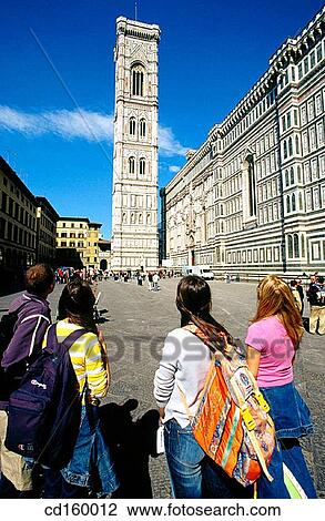 Giotto's campanile. Florence. Italy View Large Photo Image Stock Image - Giotto's campanile. Florence. Italy. Fotosearch