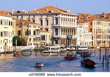 Grand Canal. Venice. Italy View Large Photo Image Stock Photo - Grand Canal. Venice. Italy. Fotosearch