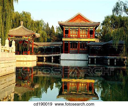 Grand View Garden. Beijing. China View Large Photo Image Stock Photo - Grand View Garden. Beijing. China. Fotosearch