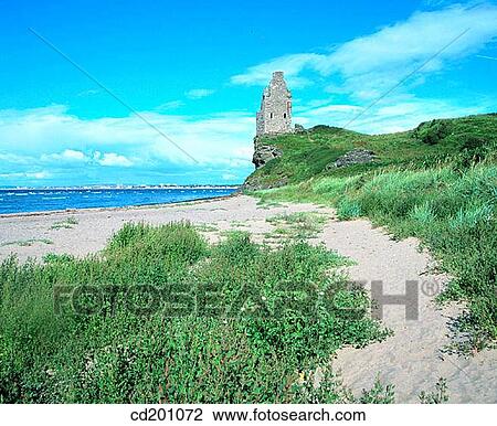 Greenan Castle, near Ayr. South Ayrshire. Scotland View Large Photo Image Stock Image - Greenan Castle, near Ayr. South Ayrshire. Scotland. Fotosearch