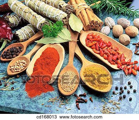 Herbs and spices View Large Photo Image Stock Image - Herbs and spices. Fotosearch