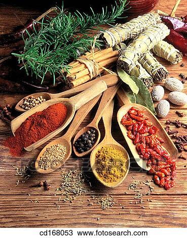 Herbs and spices View Large Photo Image Stock Image - Herbs and spices. Fotosearch