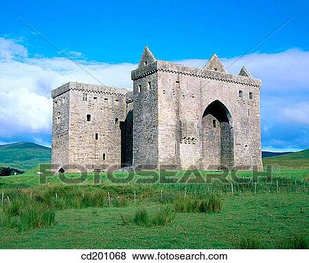 Hermitage Castle. Liddesdale. Scottish Borders. Scotland View Large Photo Image Stock Photo - Hermitage Castle. Liddesdale. Scottish Borders. Scotland. Fotosearch