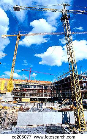 Housing construction. Vitoria. Basque Country. Spain View Large Photo Image Stock Photo - Housing construction. Vitoria. Basque Country. Spain. Fotosearch